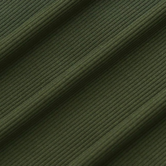 Army Green Women’s Sleeveless Tank Wide-leg Jumpsuit w Pockets and zipper back - Picture 8 of 8